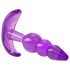 B Yours - Kugleformet anal plug (lilla)