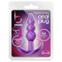 B Yours - Kugleformet anal plug (lilla)