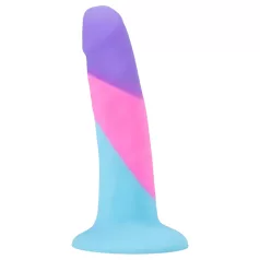 Avant - dildo med sugekop - farverig