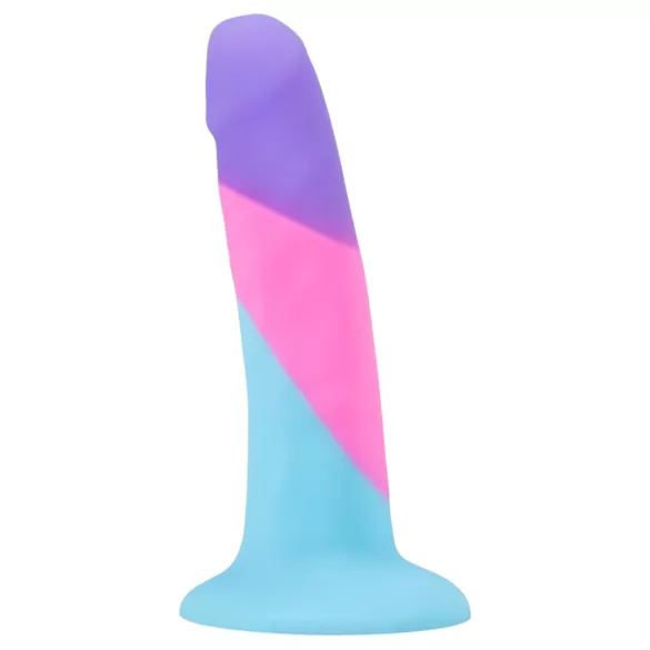 Avant - dildo med sugekop - farverig