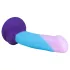 Avant Purple Haze - dildo med sugekop - farverig