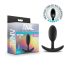 Anal Eventyr Platinum M - sort anal plug (medium)