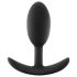 Anal Eventyr Platinum M - sort anal plug (medium)