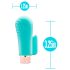 Blush Aria - stimulerende finger vibrator (grøn)