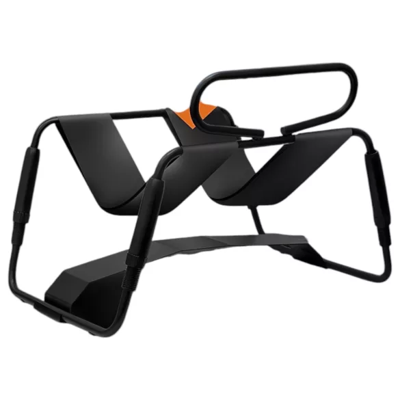 Temptasia - sexstol med vibrator - sort/natur