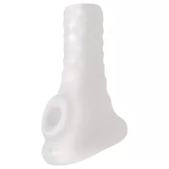 Perfect Fit Breeder - åben penisærme - 10 cm - hvid