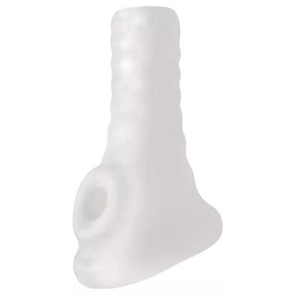 Perfect Fit Breeder - åben penisærme - 10 cm - hvid