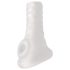 Perfect Fit Breeder - Åben peniskappe (10 cm) - hvid