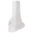 Perfect Fit Breeder - åben penisærme - 10 cm - hvid
