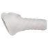 Perfect Fit Breeder - Åben peniskappe (10 cm) - hvid