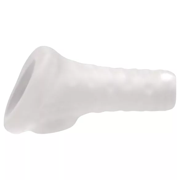 Perfect Fit Breeder - åben penisærme - 10 cm - hvid