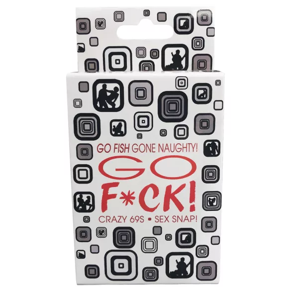 GO F*CK - Kama Sutra kortspil - 52 kort