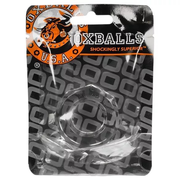 OXBALLS - penisring - ekstra stærk - gennemsigtig