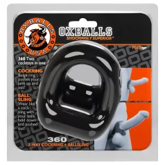OXBALLS - penis- og kuglering - sort