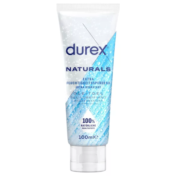 Durex Natural - vandbaseret glidecreme - fugtgivende - 100ml