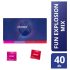 Durex Fun Explosion - diskret kondompakke (40 stk)