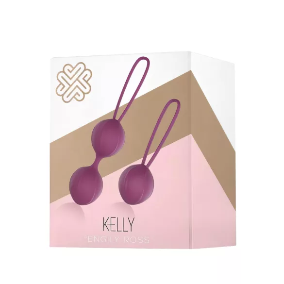 Engily Ross Kelly - bækkenbundskugler sæt - 2 stk - lilla