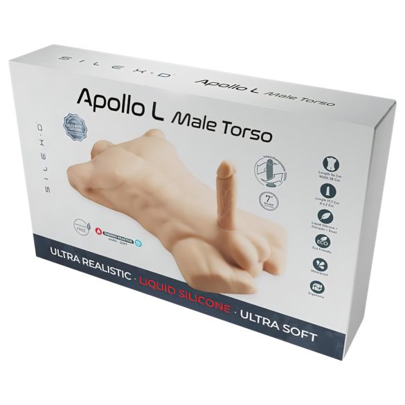 Silexd Apollo - masturbator - mandetorso - naturfarve