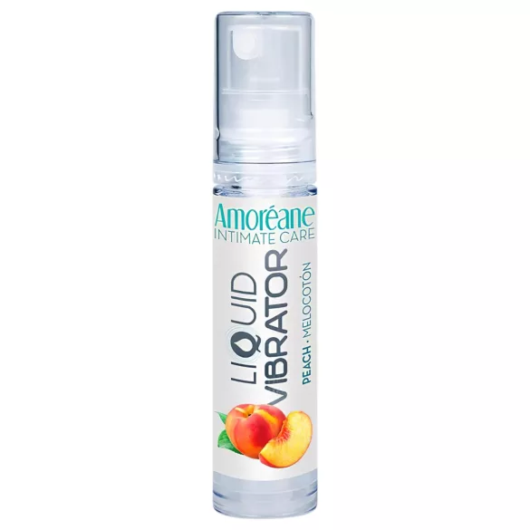 Amoréane - flydende vibrator stimulerende glidecreme fersken (10 ml)