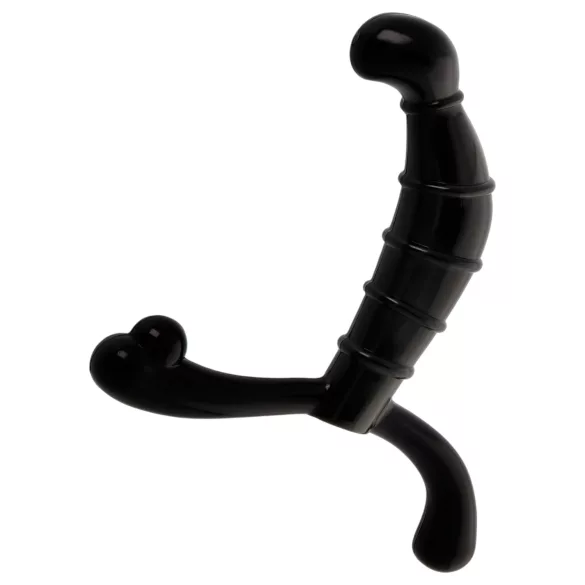Addicted Toys - prostata- og mellemk-massager (sort) - 11,3 cm