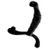 Addicted Toys - prostata- og mellemk-massager (sort) - 11,3 cm