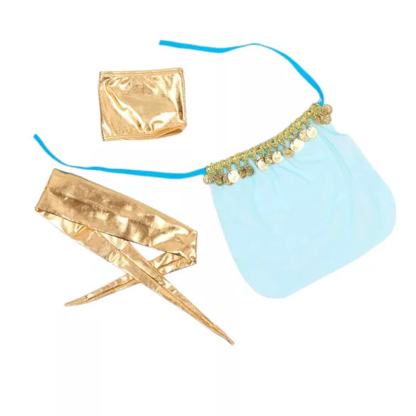 Subblime - Sexet haremspigekostume med slør (blå)