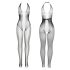 Subblime 951832 - Åben net catsuit - (sort) - S-L