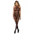 Subblime 951948 - netcatsuit med krydsstropper (sort) - S-L