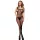 Subblime 952037 - netstof catsuit med rhinsten (sort) - S-L