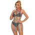 Subblime 952341 - halterneck regnbue-netkjole - S-L