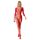 Subblime 952419 - glitrende jumpsuit med rhinsten - (rød) -S-L