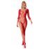 Subblime 952419 - glitrende jumpsuit med rhinsten - (rød) -S-L