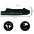 Addicted Toys - penis sleeve med kuglering - 27 cm - gennemsigtig