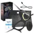 IBIZA - strap-on klitorisvibrator - sort