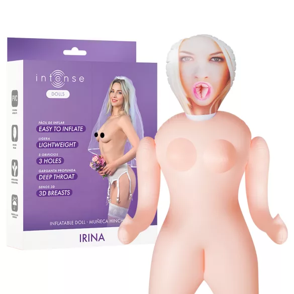 Intense Dolls Irina - oppustelig sexdukke - realistisk latex