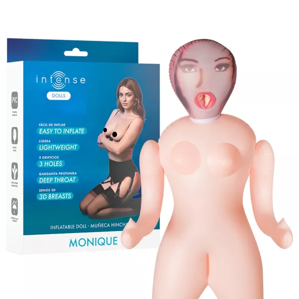 Intense Dolls Monique - oppustelig sexdukke - realistisk latex