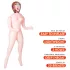 Intense Dolls Scarlett - oppustelig love doll - realistisk latex