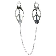 Virgite - brystklemmer - justerbar - sølv