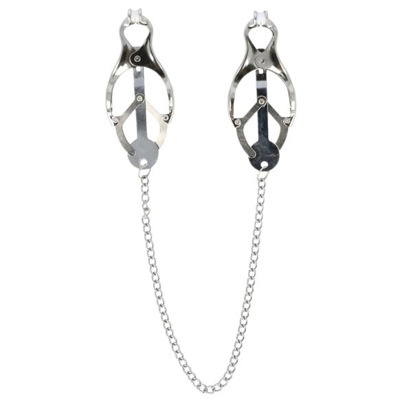 Virgite - brystklemmer - justerbar - sølv