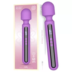   Engily Ross Aura - vibrator med massage - genopladelig digital - lilla