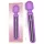 Engily Ross Aura - vibrator med massage - genopladelig digital - lilla