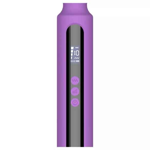 Engily Ross Aura - vibrator med massage - genopladelig digital - lilla