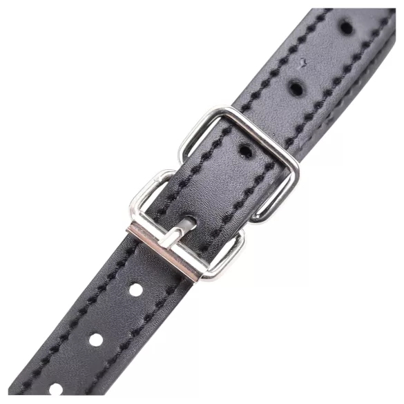 Latetobed - mundformet silikone gag - sort