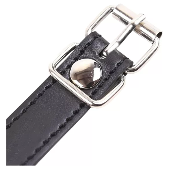 Latetobed - mundformet silikone gag - sort