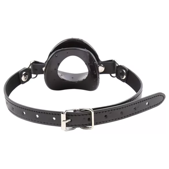 Latetobed - mundformet silikone gag - sort