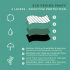 Adalet Natura Super - menstruationstrusser (sort) - L