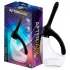 Afterdark - automatisk analrenser med vibration - gennemsigtig