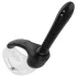 Afterdark - automatisk analrenser med vibration - gennemsigtig