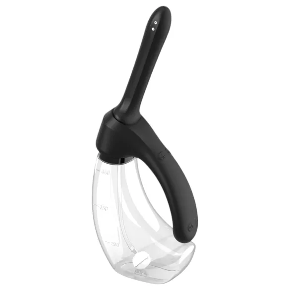 Afterdark - automatisk analrenser med vibration - gennemsigtig
