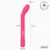 Adalet Gently - G-punkt og prostata vibrator - smart funktion - pink